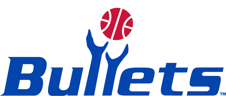Bullets Logo - Washington Bullets Primary Logo Basketball Association