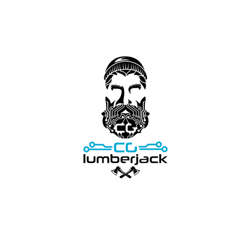 Lumberjack Logo - CG lumberjack needs cyber lumberjack icon based logo. Logo