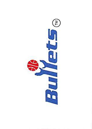 Bullets Logo - 1995 96 Upper Deck Collector's Choice European Stickers