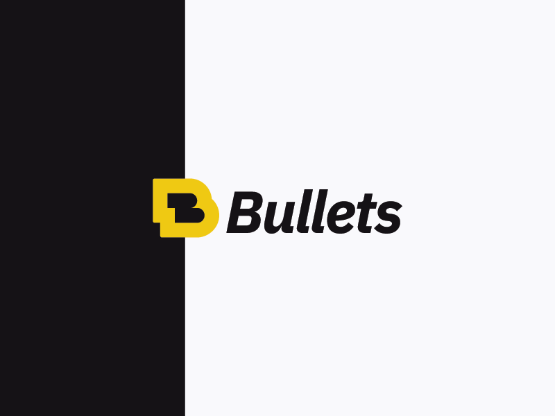 Bullets Logo - Bullets Logo & Type by Yuser Kabani on Dribbble