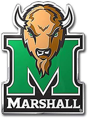 Collegiate Logo - Amazon.com : Marshall University Thundering Herd College NCAA Sports