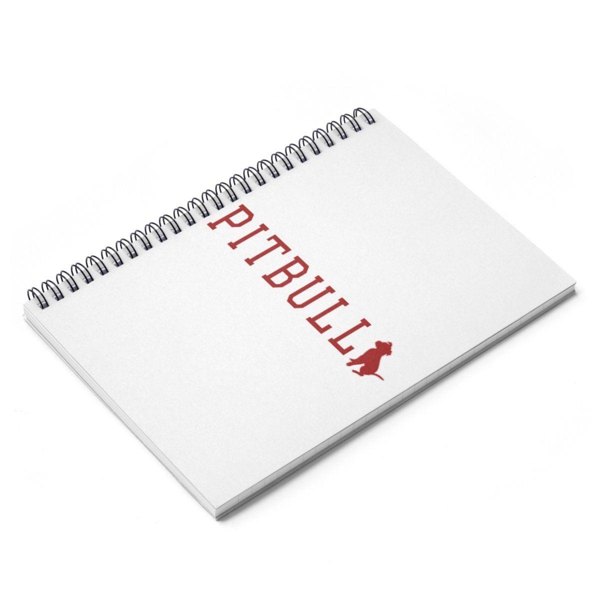 Collegiate Logo - Notebook. Pit Bull Collegiate Logo