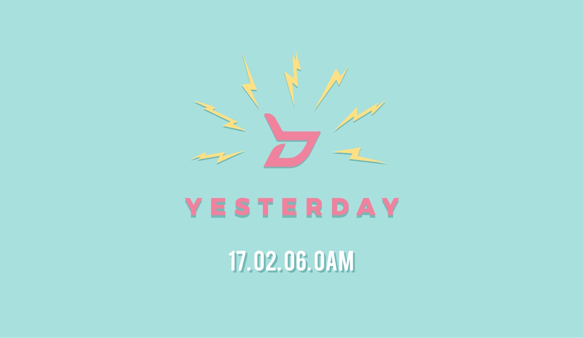 Yesterday Logo - BlockB: Idol Group To Release Fan Song Yesterday In February