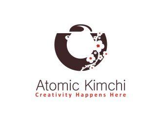 Kimchi Logo - Atomic Kimchi logo design - 48HoursLogo.com