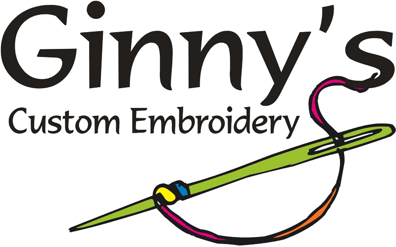 Ginny's Logo - GCE Boutique | Ginny's Custom Embroidery