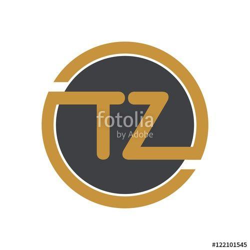 TZ Logo - TZ Letter Initial Logo Design Stock Image And Royalty Free Vector