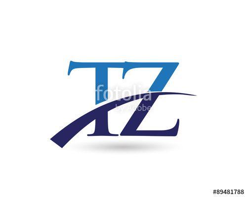 TZ Logo - TZ Logo Letter Swoosh Stock Image And Royalty Free Vector Files