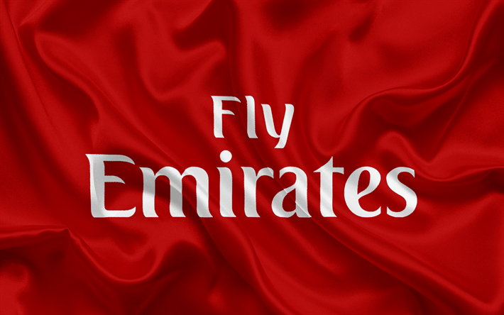 Emerates Logo - Download wallpapers Emirates, airline, emblem, Emirates logo ...