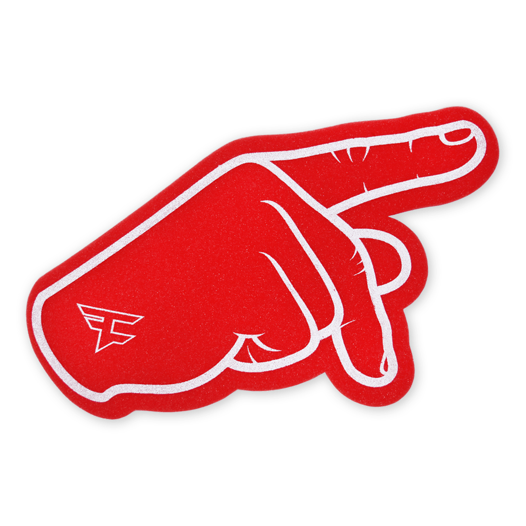 Finger Logo - #FaZeUp Foam Finger