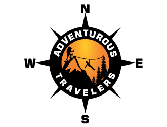 Travelers Logo - Adventurous Travelers logo design - 48HoursLogo.com