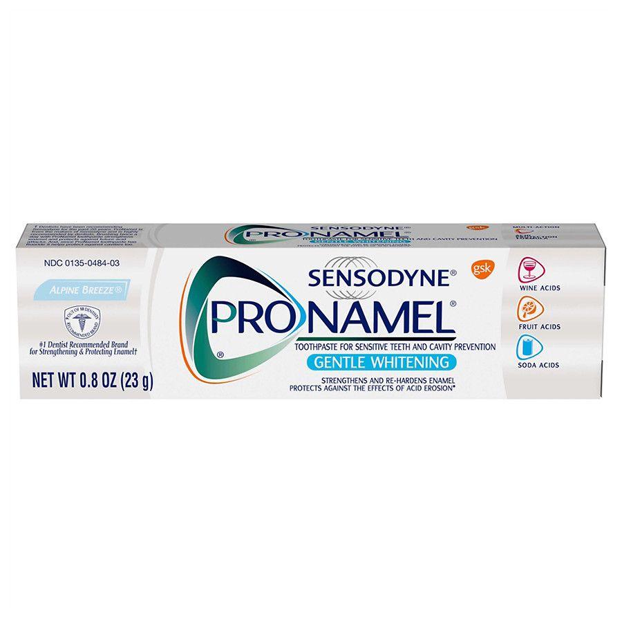 Pronamel Logo - Sensodyne Pronamel Gentle Whitening Fluoride Toothpaste to Strengthen and  Protect Enamel Travel Size