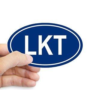 LKT Logo - LKT Oval Sticker