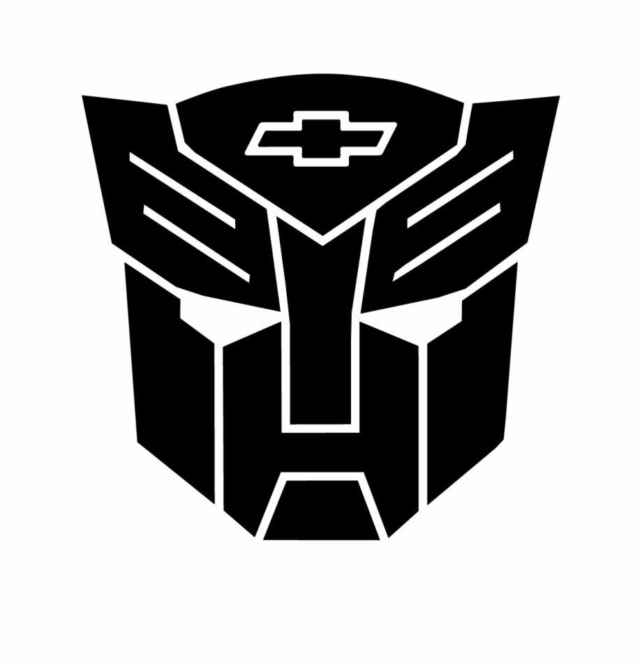 Optimus Logo - Transformer Type Decal With Chevy Logo Optimus Prime