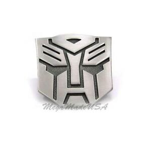 Optimus Logo - Details about Super Hero Transformers Autobot Optimus Prime Logo Kid Men  Metal Belt Buckle