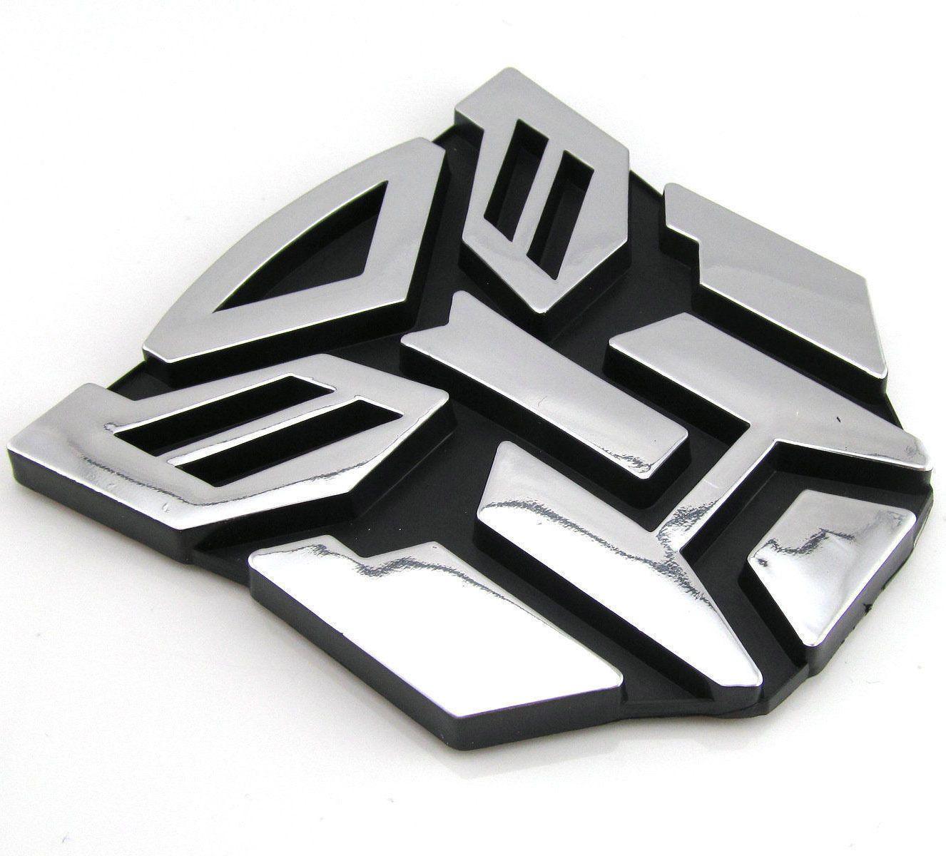 Optimus Logo - 3d Logo Optimus Prime Autobot Transformers Emblem Badge Decal Car Sticker