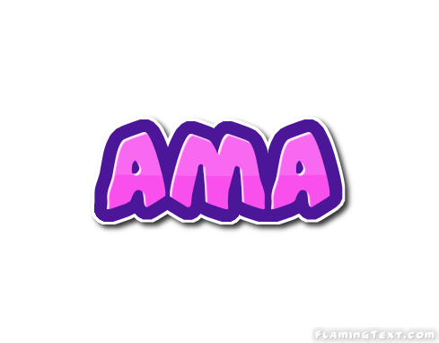AMA Logo - Ama Logo | Free Name Design Tool from Flaming Text