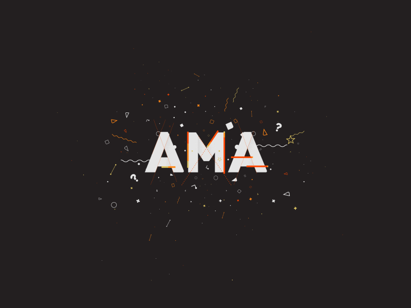 AMA Logo - Reddit AMA logo intro by David Stanfield on Dribbble