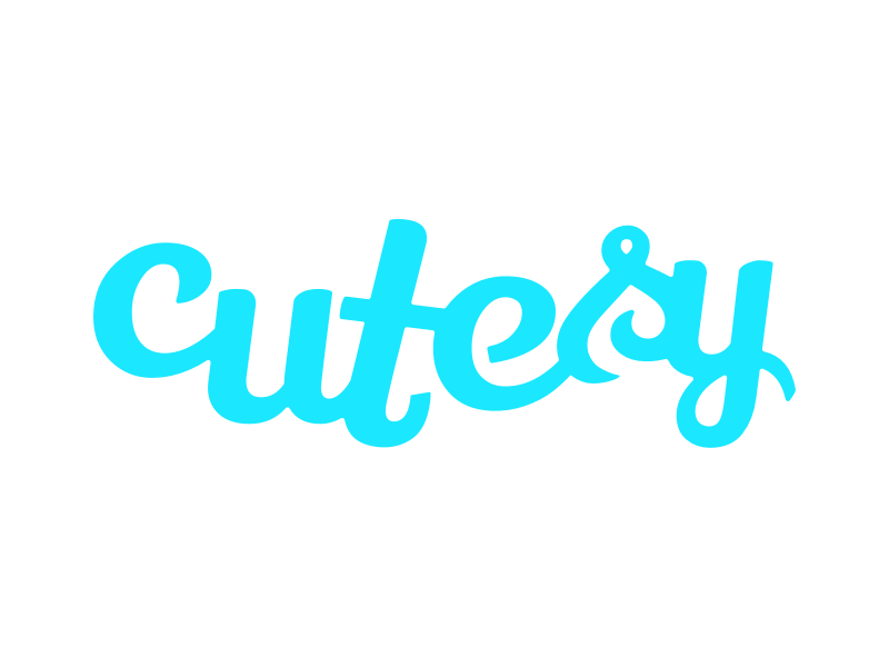 Cutesy Logo - Cutesy Wordmark by David Politi | Dribbble | Dribbble