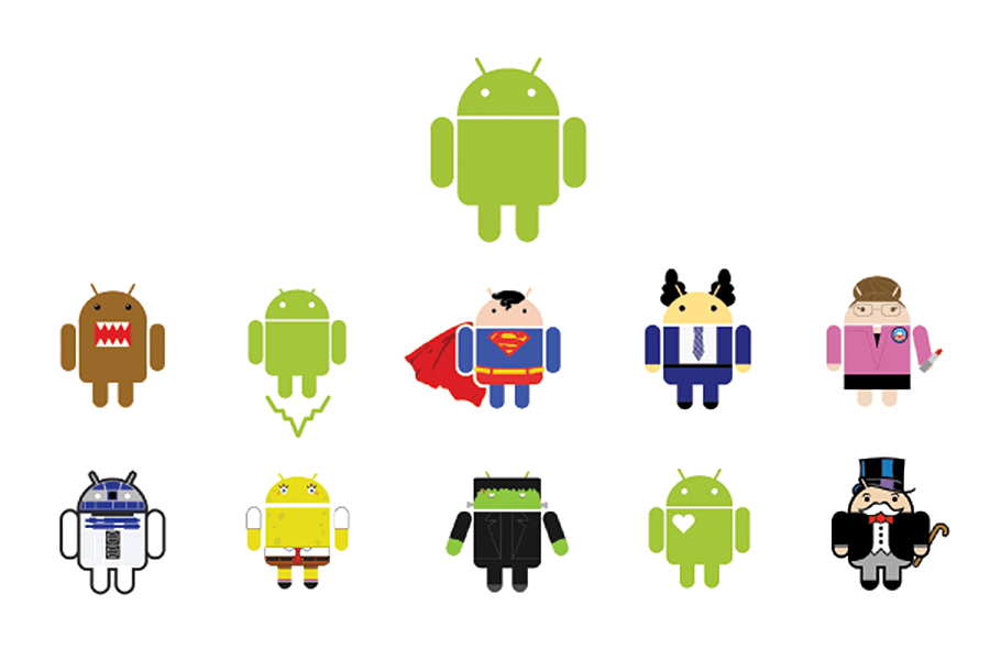 Cutesy Logo - Irina Blok Designed That Android Logo