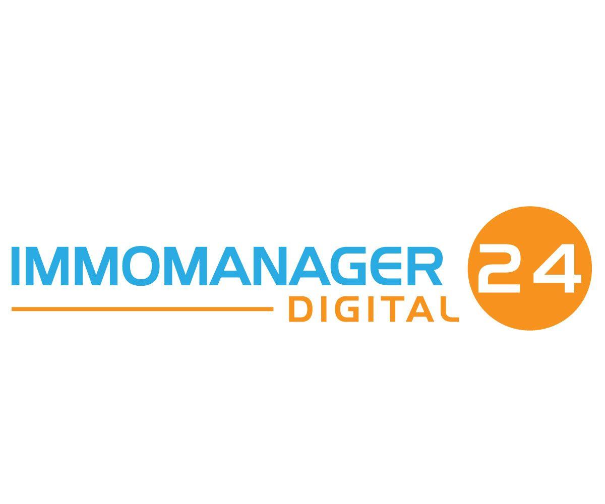 Aima Logo - Modern, Professional Logo Design for immomanager, digital