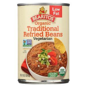 Bearitos Logo - Bearitos Organic Traditional Refried Beans - Case Of 12 - 16 Oz.