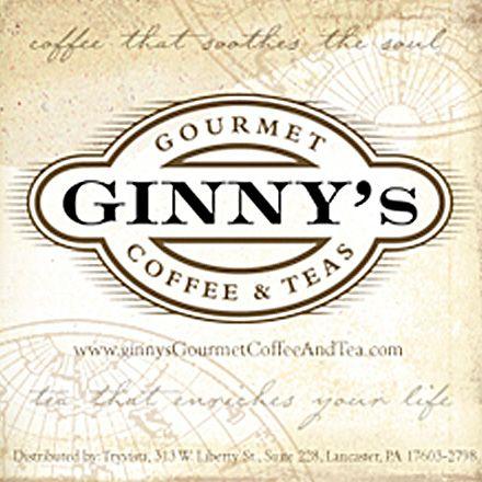 Ginny's Logo - Ginny's Gourmet Coffee & Teas - Groft DesignGroft Design