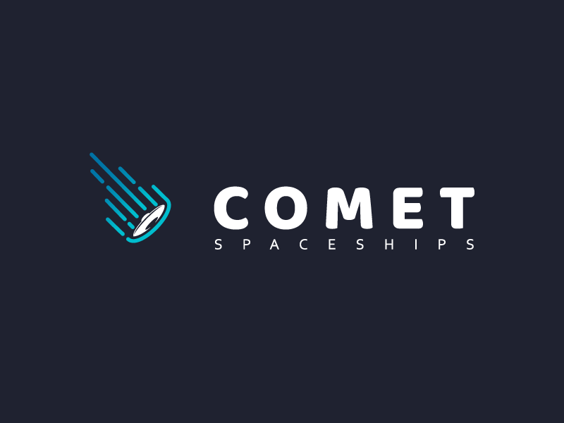 Comet Logo - Comet logo by Jakub Łasecki on Dribbble