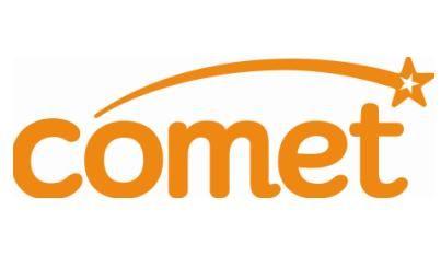 Comet Logo - Comet re-brands to emphasise retail experience