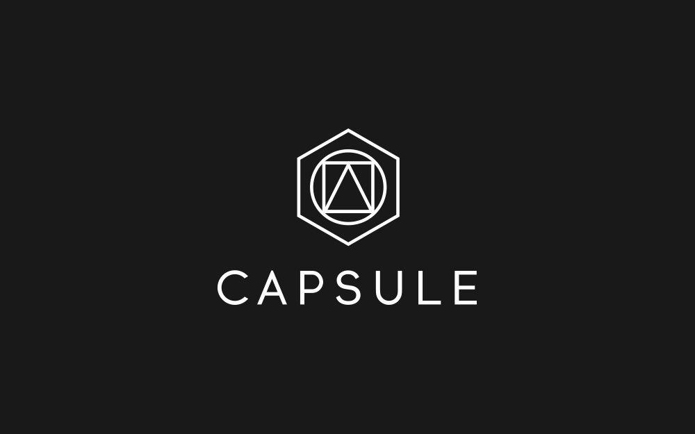 Capsule Logo - Capsule. Logo Design. Italic Studio. Los Angeles Design Studio