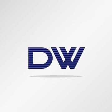 DW Logo - Initial Letter Dw Logo Template PNG Image. Vector and PSD Files