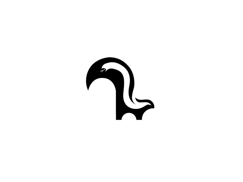 Skunk Logo - Skunk & Snake logo by Sandro Laliashvili. logo design inspiration