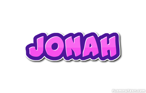 Jonah Logo - Jonah Logo. Free Name Design Tool from Flaming Text