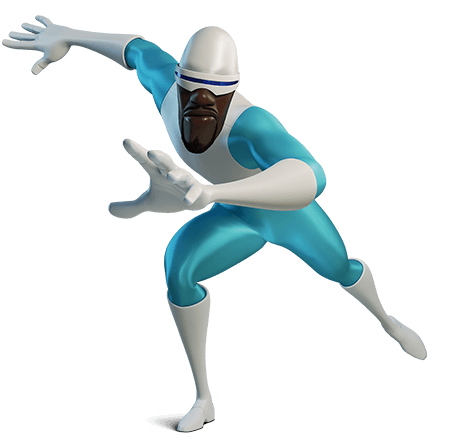 Frozone Logo - Respect Frozone (The Incredibles) : respectthreads