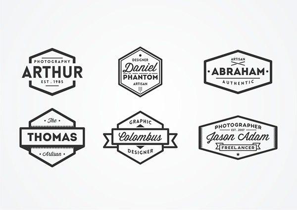 Name Logo - Name Based Vintage Logo