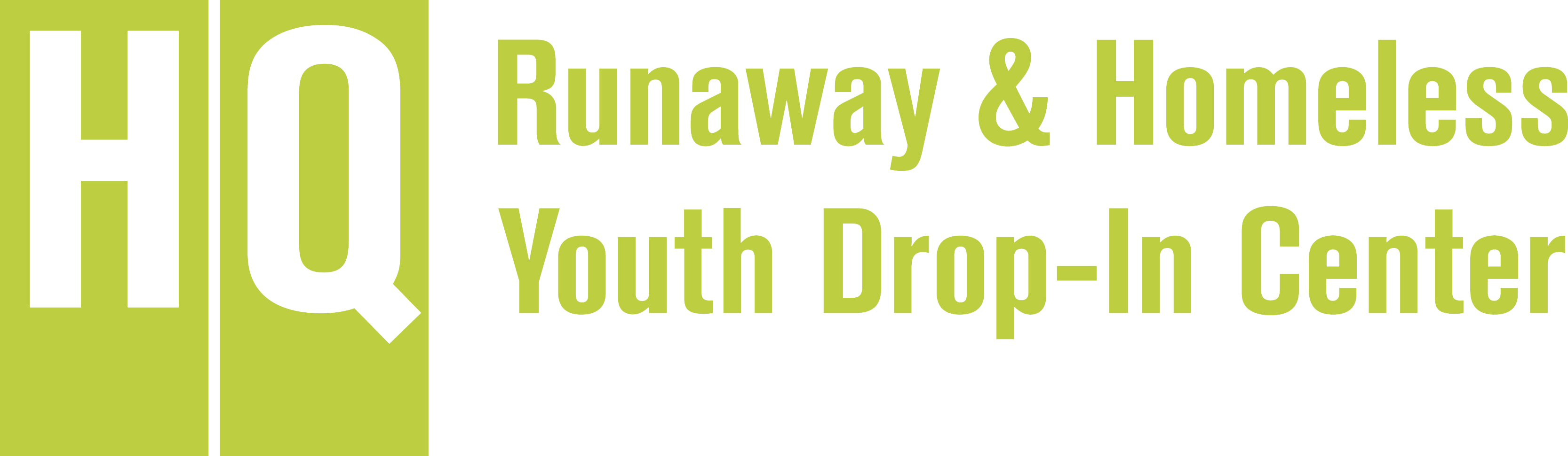 HQ Logo - HQ Runaway & Homeless Youth Drop-In Center - Runaway and Homeless ...