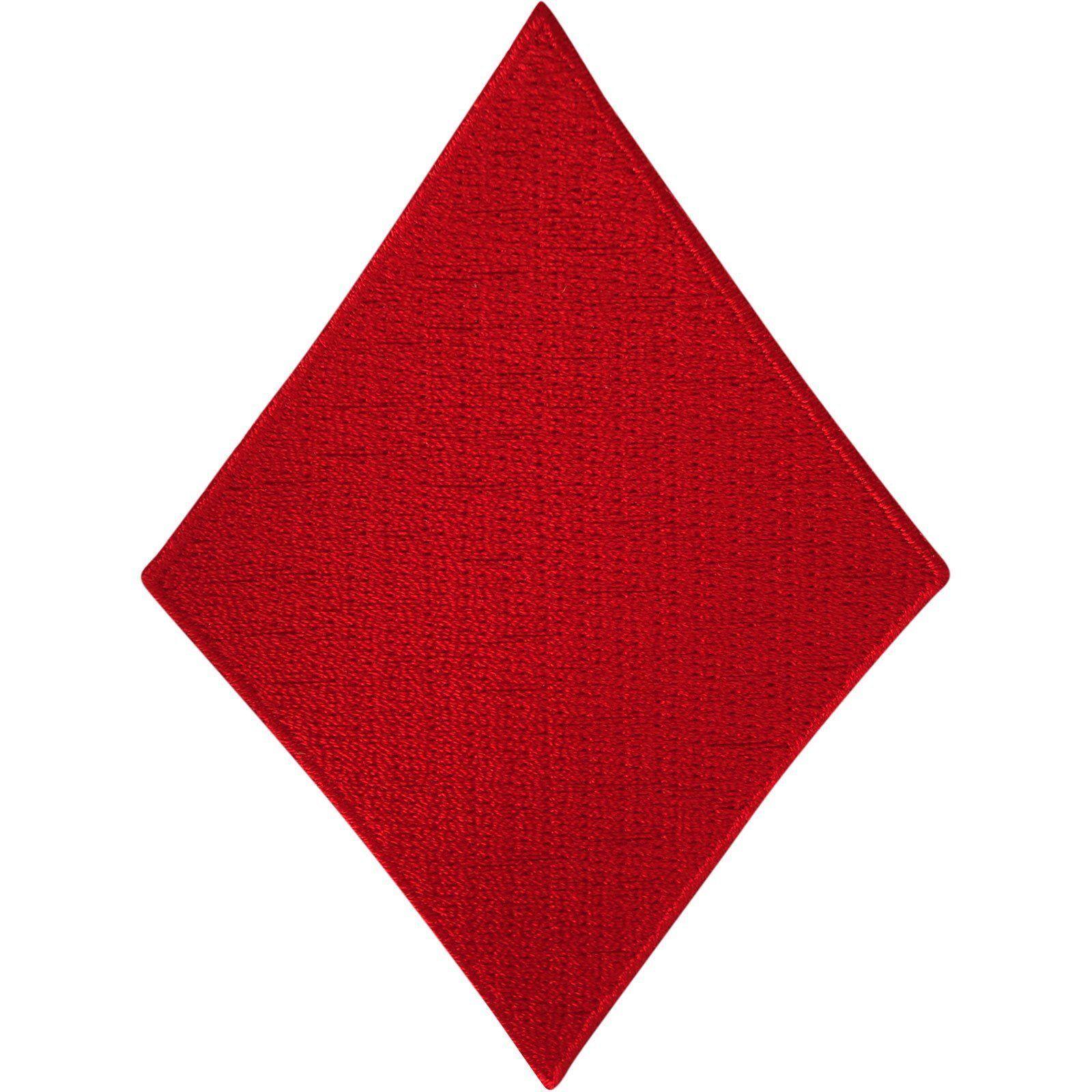 Red Diamond Logo - Red Diamond Patch Iron Sew On Clothes Bag Poker Playing Cards Embroide