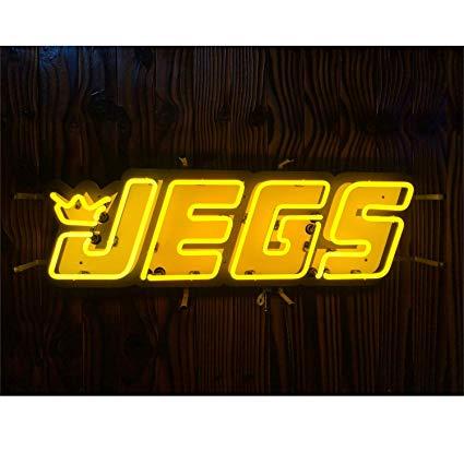 JEGS Logo - JEGS Apparel and Collectibles 1800 JEGS Logo Neon Sign