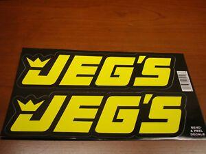 JEGS Logo - Details about 2x NOS JEG'S JEGS PERFORMANCE LOGO Sticker Decal 8.5 x 2.5