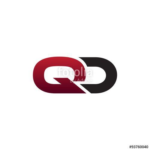QD Logo - Modern Initiall Logo QD