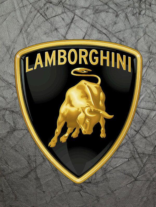 Lamborghini Logo - Lamborghini Logo Poster