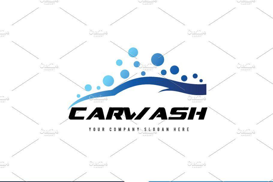 Wash Logo - Car wash Logo