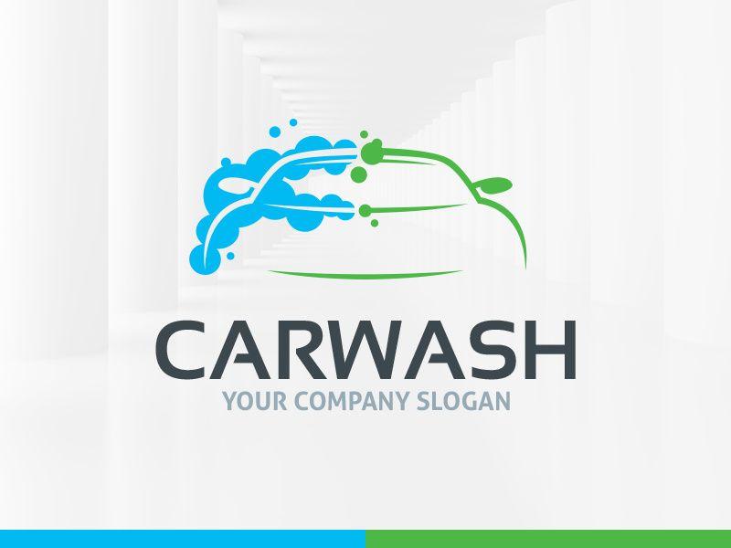 Wash Logo - Car Wash Logo Template by Alex Broekhuizen on Dribbble