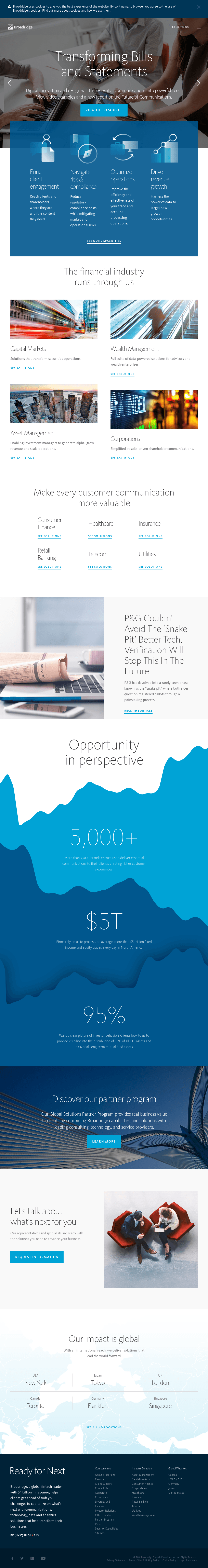 Broadridge Logo - Broadridge Financial Solutions Competitors, Revenue and Employees