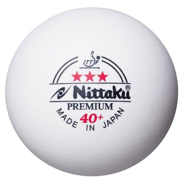 Nittaku Logo - Ball NITTAKU 40+ *** Premium Pack 12 u.
