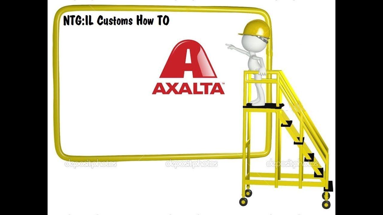 Axalta Logo - NTG:IL Customs How To