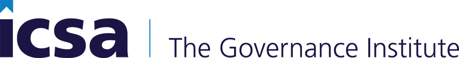 ICSA Logo - ICSA: The Governance Institute is the professional body for governance