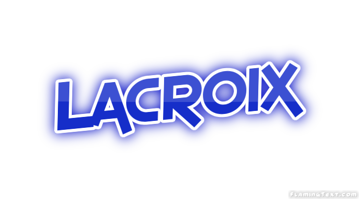 Lacroix Logo - France Logo | Free Logo Design Tool from Flaming Text