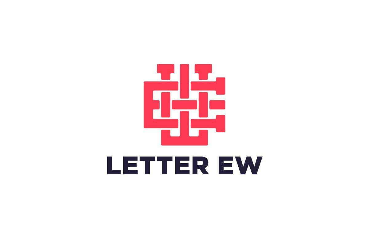 EW Logo - Letter EW Logo