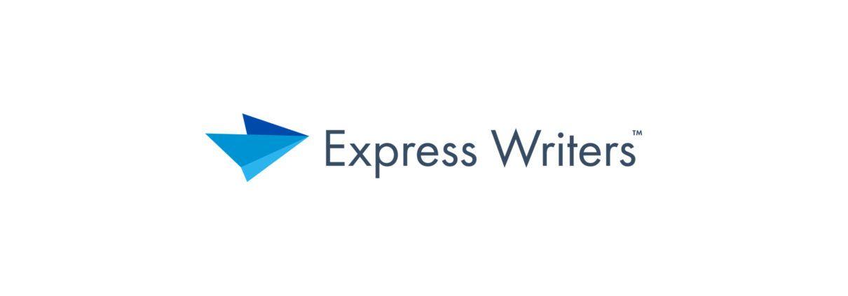 EW Logo - What's New at Express Writers: Our Paper Plane Logo Rebrand ...