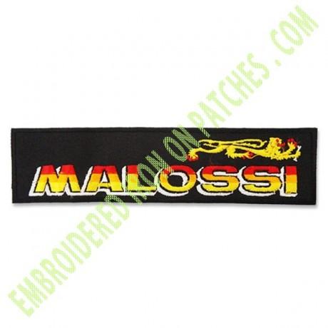 Malossi Logo - MALOSSI EMBROIDERY EMBROIDERED IRON ON PATCH